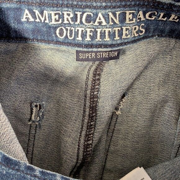 EUC WOMEN’S AMERICAN EAGLE SMALL OVERALL SHORTS - Picture 7 of 8